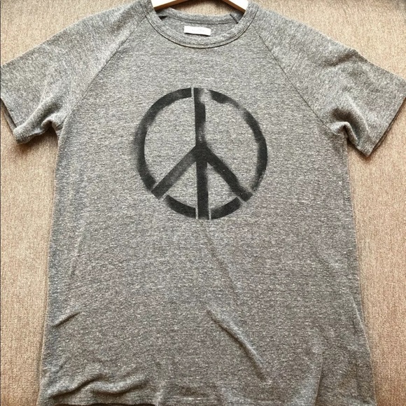 Lauren Moshi Suki Tee PEACE Size Small - Picture 3 of 5